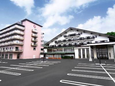Kagetsu Highland Hotel 福島市 エクステリア 写真